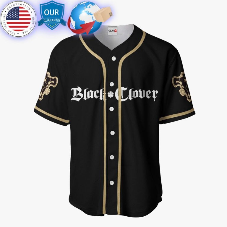 hot black clover luck voltia baseball jersey 2