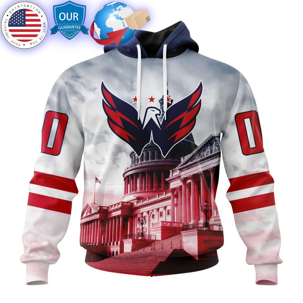 hot custom washington capitals special design with the capitol building shirt 1