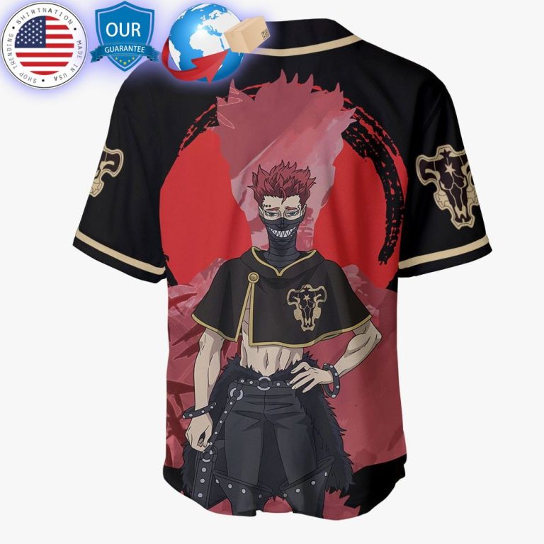 hot black clover zora ideale baseball jersey 3