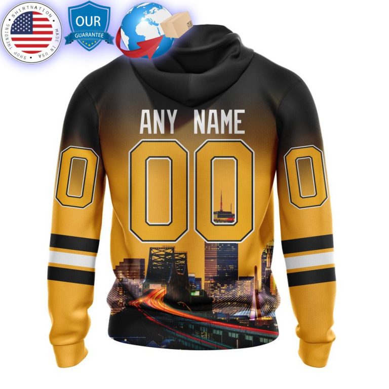 hot custom boston bruins special design with cityscape shirt 3