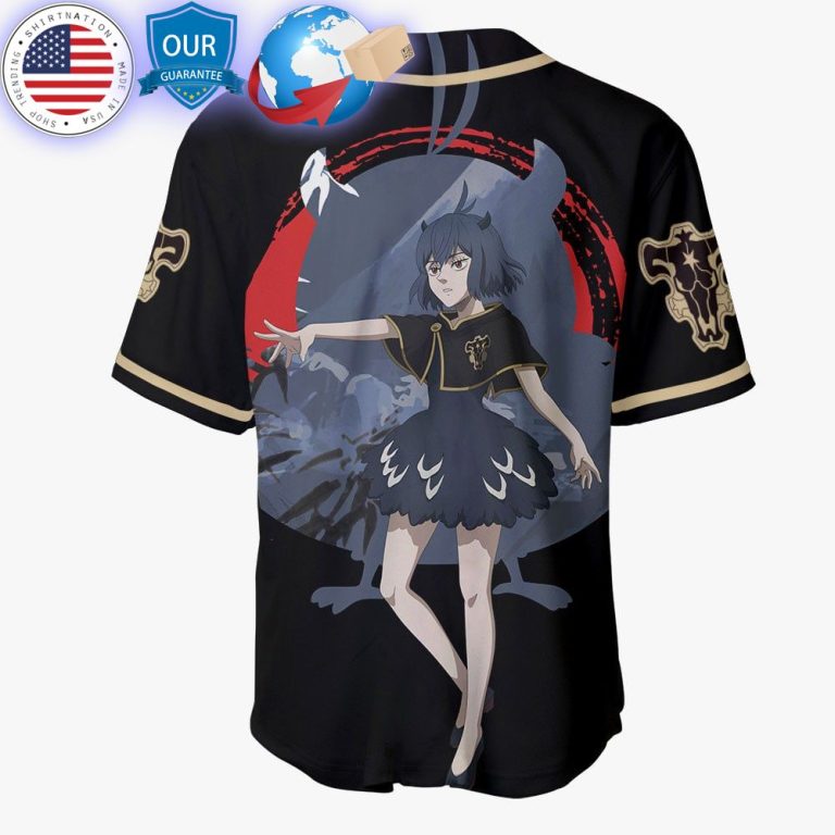 hot black clover secre swallowtail baseball jersey 3