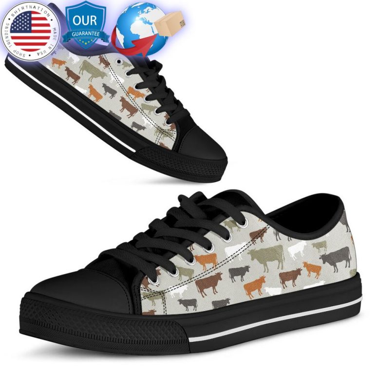 hot cow low top canvas shoes 1