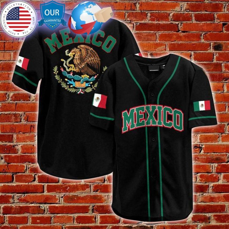 hot mexico baseball jersey 3