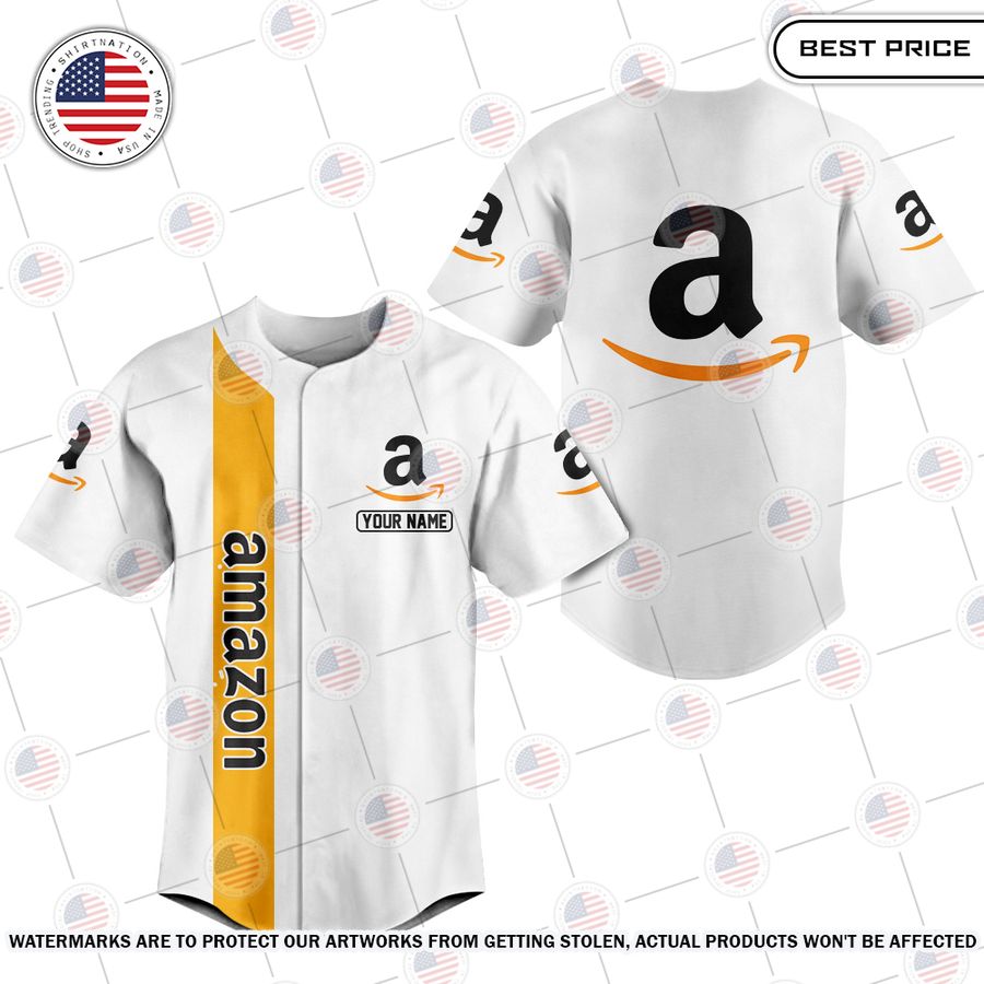Amazon Custom Baseball Jersey Generous look