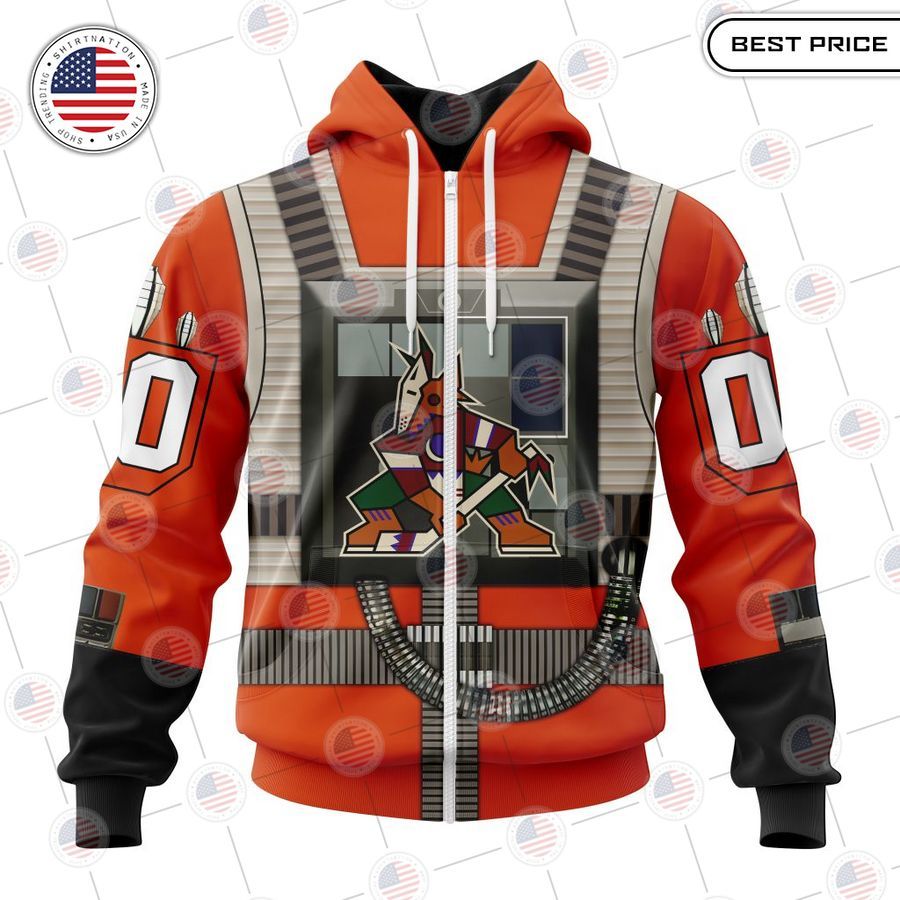 arizona coyotes star wars rebel pilot design custom shirt 2 386