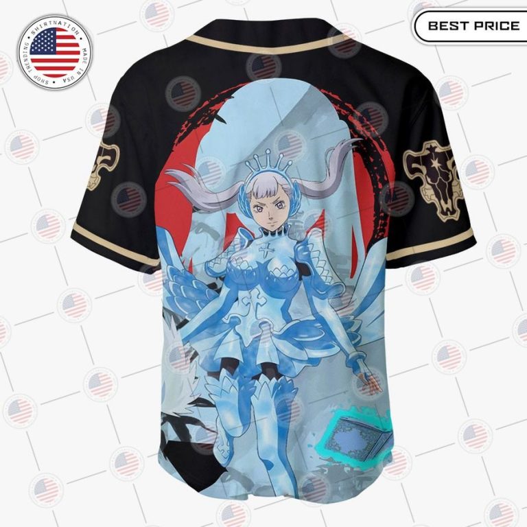 best black clover noelle silva baseball jersey 3 668