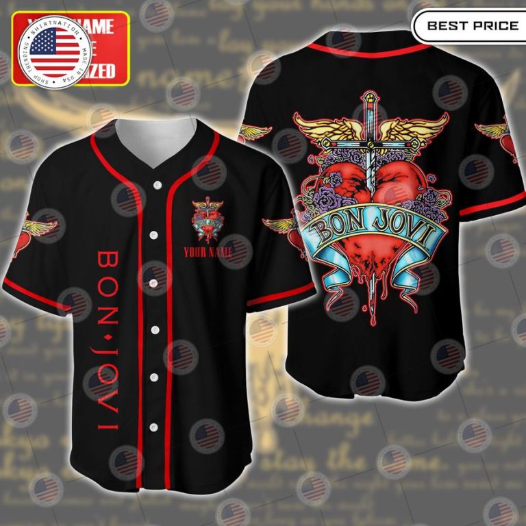 best bon jovi custom baseball jersey 1 897