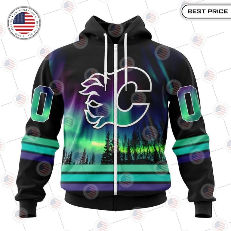 best calgary flames special design with northern custom hoodie 2 959