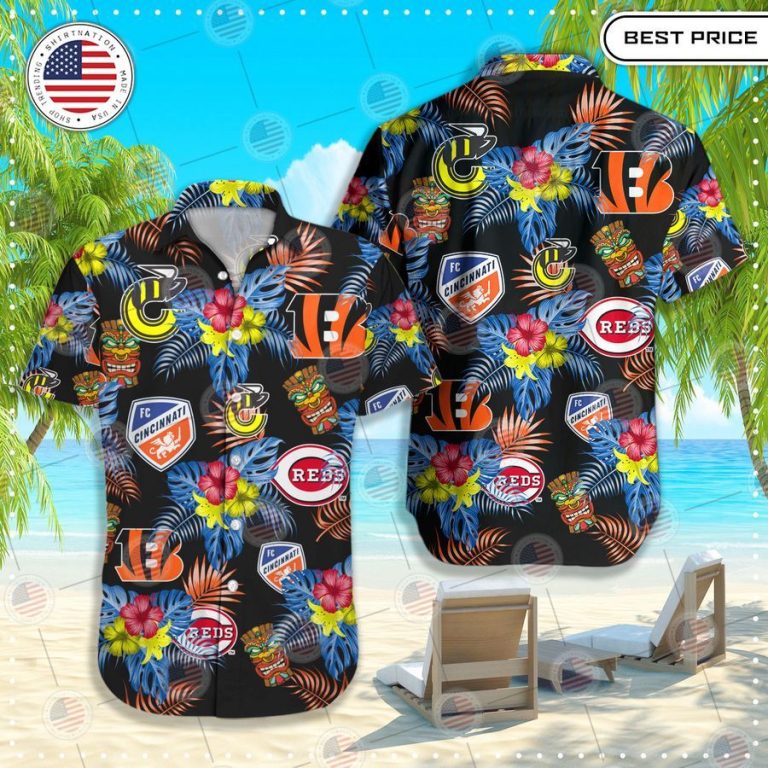 best cincinnati logo sport teams hawaiian shirts 1 743