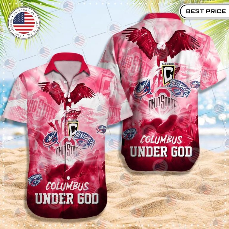 best columbus eagle under god sport teams hawaiian shirts 1 288