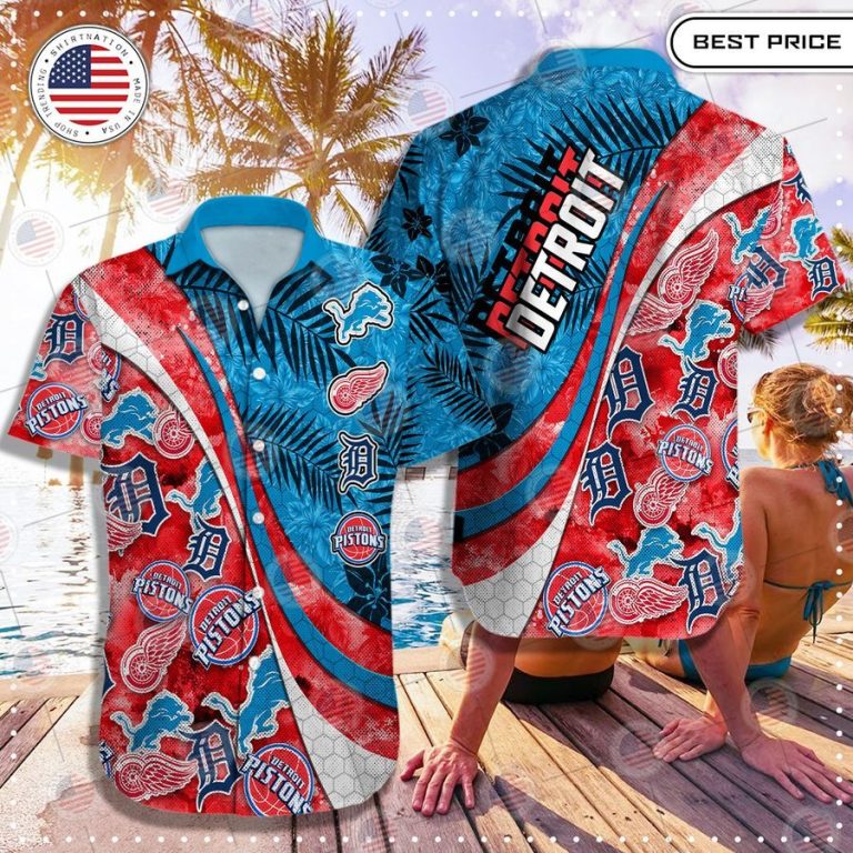 best detroit logo sport teams hawaiian shirts 1 794