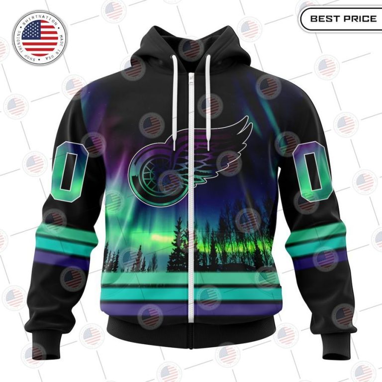 best detroit red wings special design with northern custom hoodie 2 636