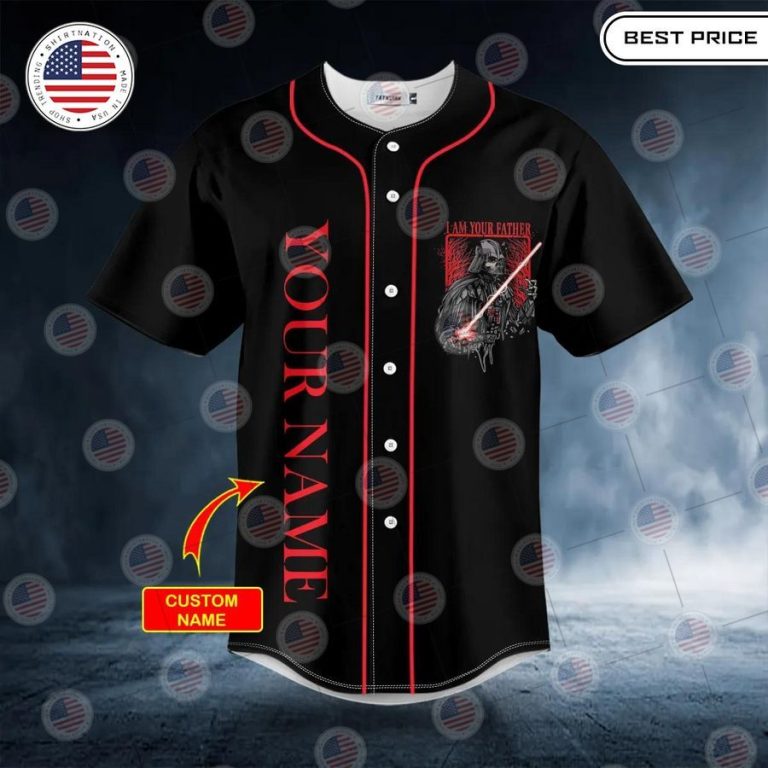 best i am your father darth vader custom baseball jersey 3 644