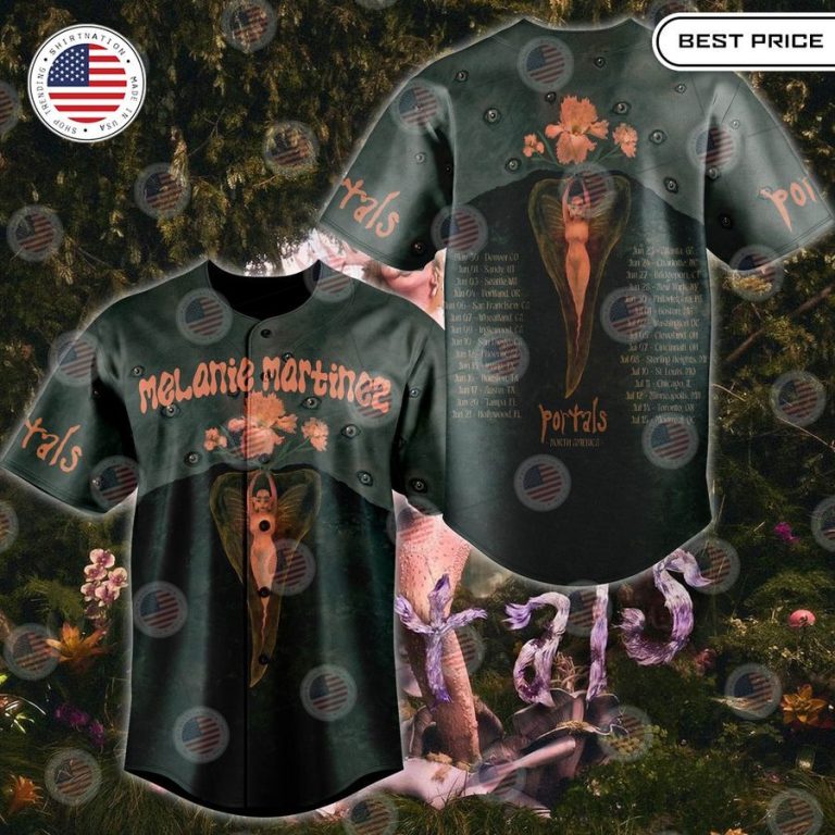 best melanie martinez portals green baseball jersey 1 693