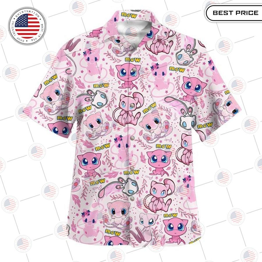 best mew pattern hawaiian shirts 2 270