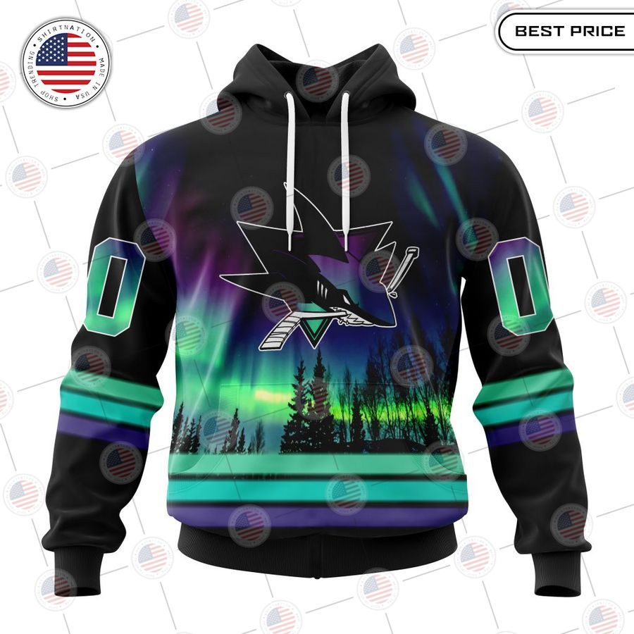 best san jose sharks special design with northern custom hoodie 1 507