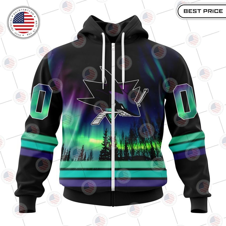 best san jose sharks special design with northern custom hoodie 2 62