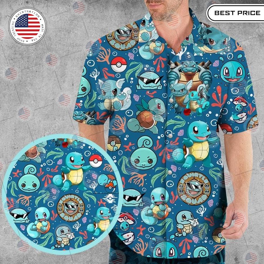 best squirtle pattern hawaiian shirts 2 523