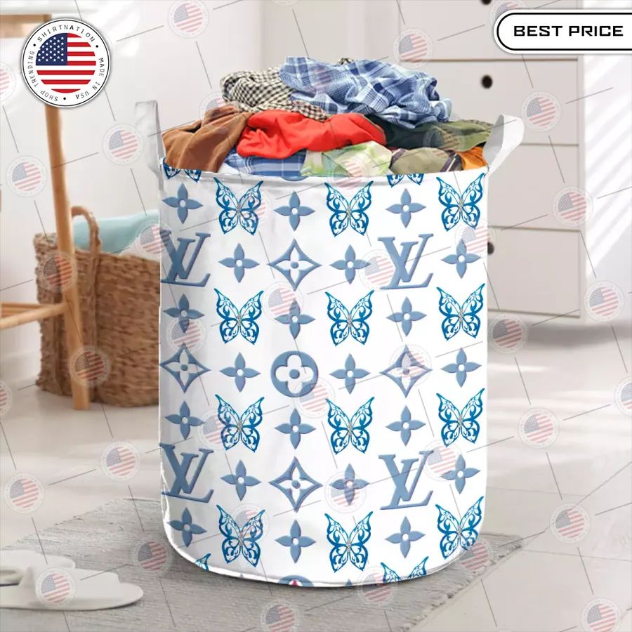blue diamond butterfly louis vuitton laundry basket 1 752