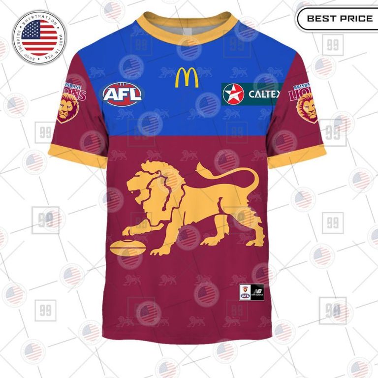 brisbane lions afl custom shirt 3 926