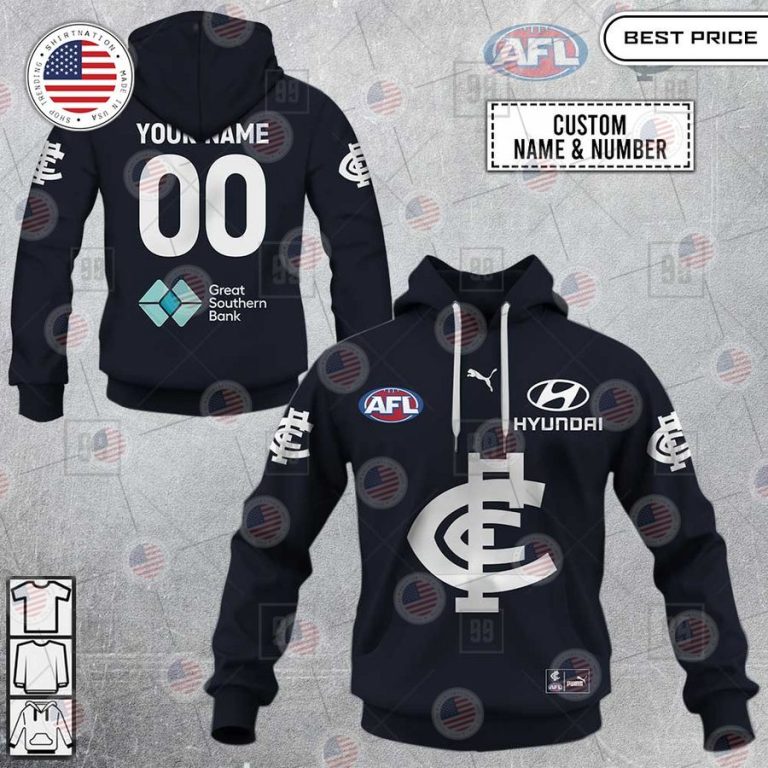 carlton afl custom shirt 1 231