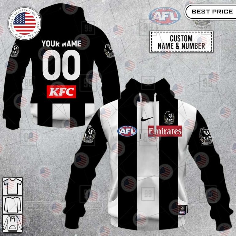 collingwood afl custom shirt 1 599