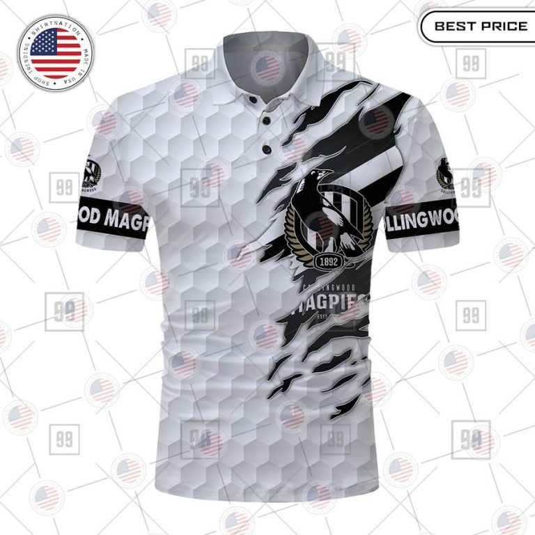 collingwood magpies custom polo 2 230