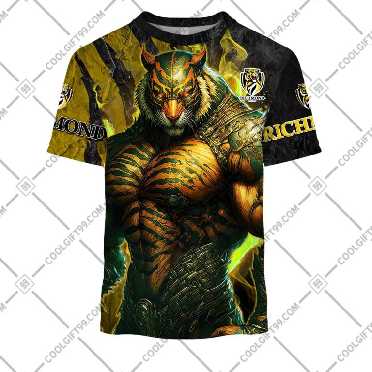 custom afl richmond tigers warrior hoodie 2020 A3yrR