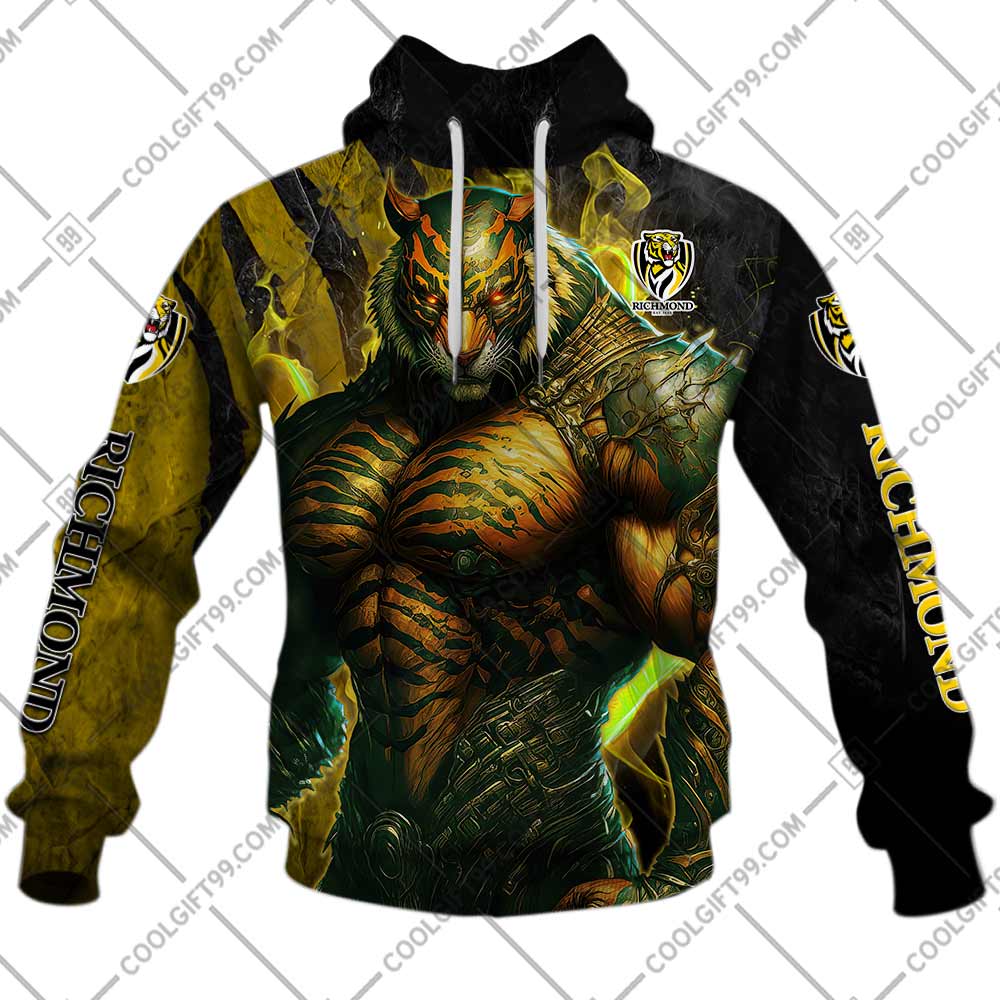custom afl richmond tigers warrior hoodie 2701 O0PM3