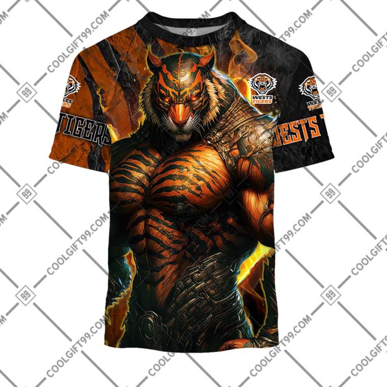 custom wests tigers warrior hoodie 7525 08pzx