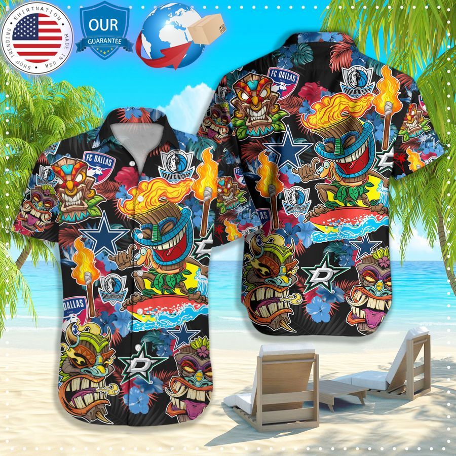 dallas sport teams summer hawaiian shirt 1 236