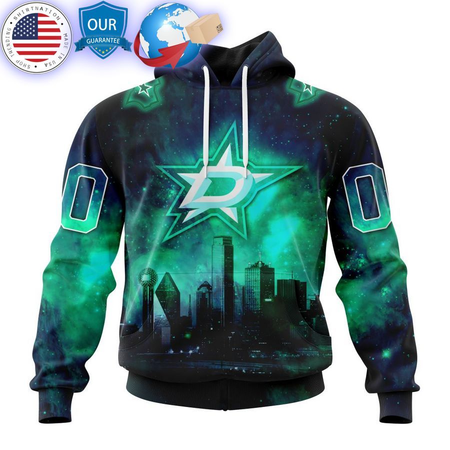 dallas stars special design with night sky galaxy custom shirt 1 143
