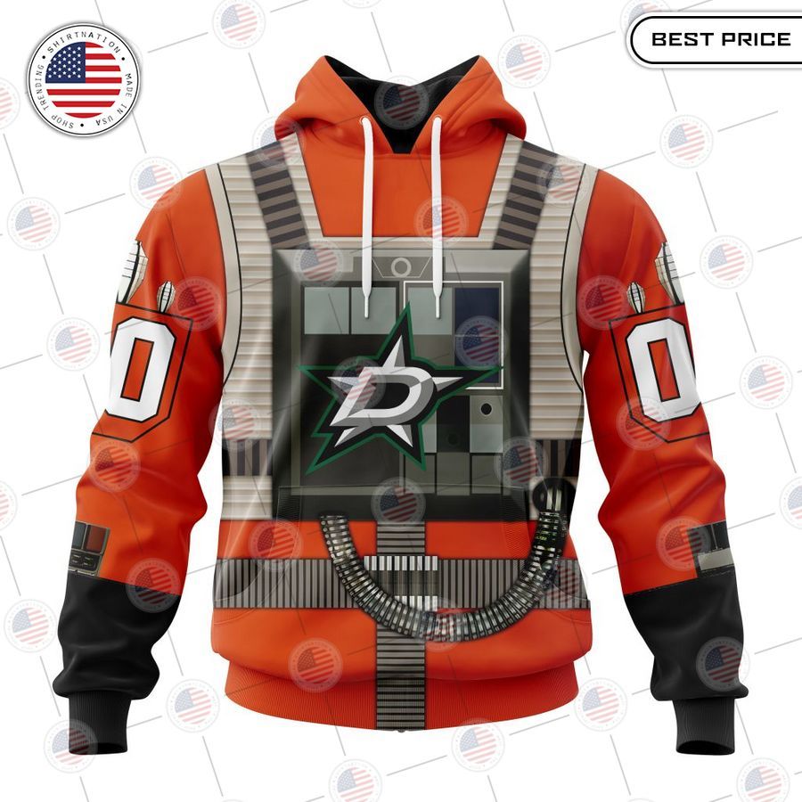 dallas stars star wars rebel pilot design custom shirt 1 188