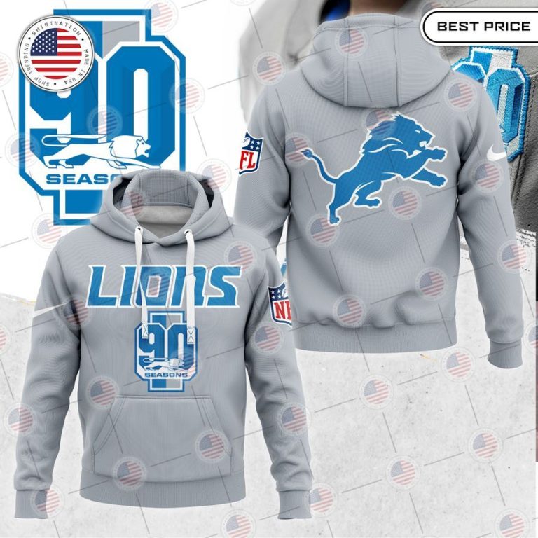 detroit lions to celebrate 90th season hoodie 1 770