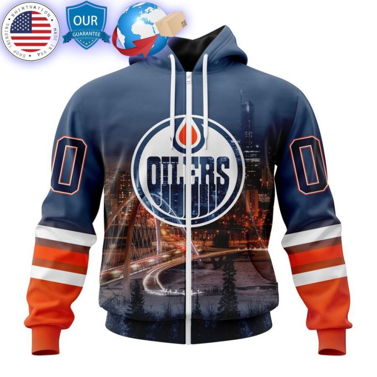 edmonton oilers special design with walterdale bridge custom shirt 2 67