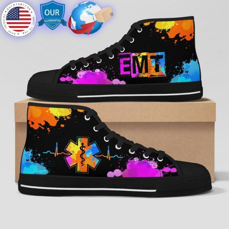 emt color canvas high top shoes 1 723