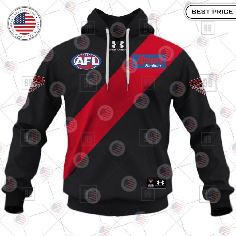 essendon afl custom shirt 2 853