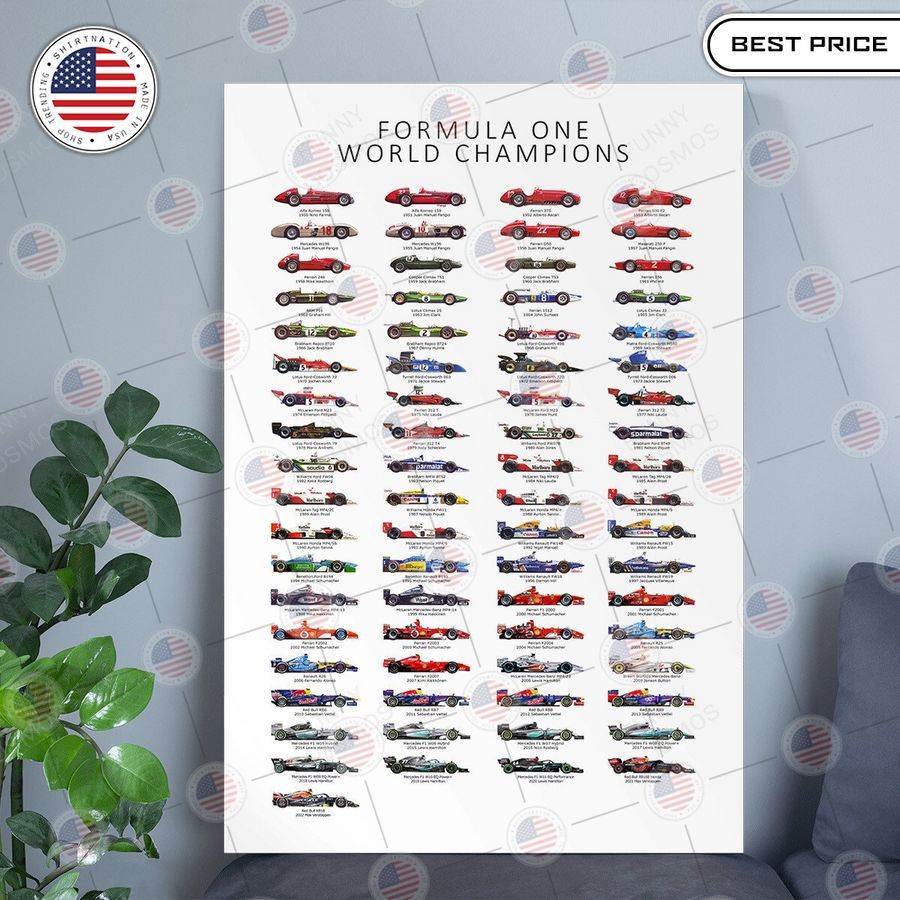 f1 world champions list 1950 2022 poster 1 384