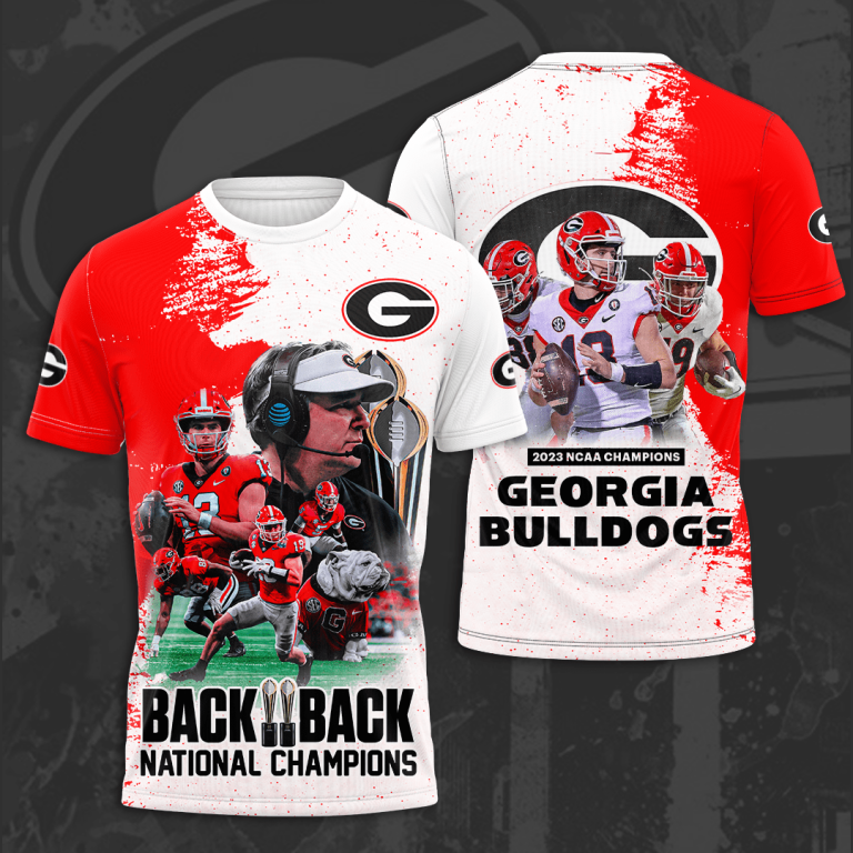 georgia bulldogs champions back back hoodie 5336 SpOj5