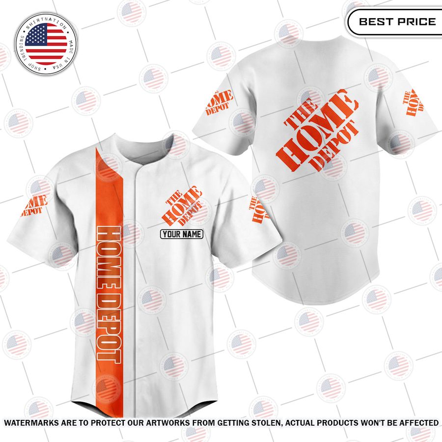 Home Depot Custom Baseball Jersey You always inspire by your look bro