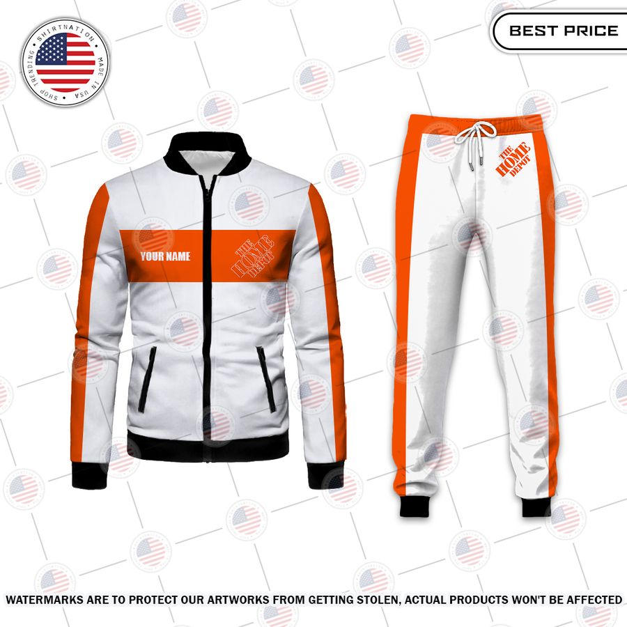 Home Depot Custom Tracksuit Jacket You look beautiful forever