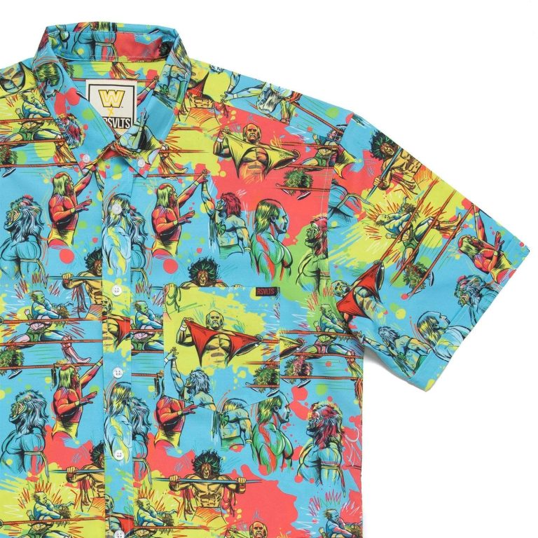 hulk hogan vs ultimate warrior hawaiian shirt 5740 B9rgm