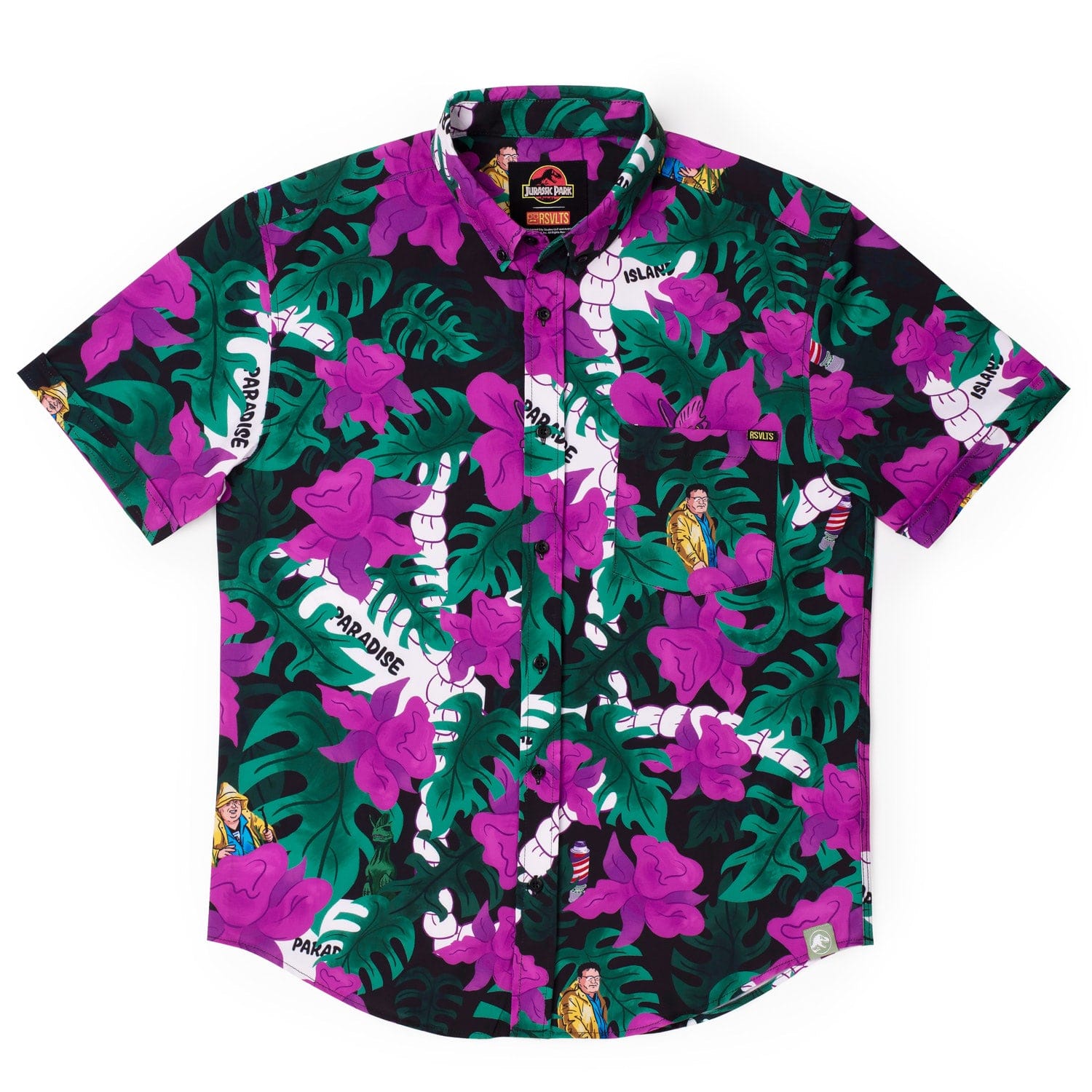jurassic park nobody cares hawaiian shirt 7745 Bupn5