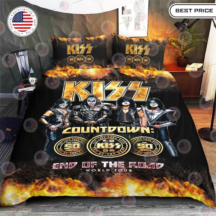 kiss band countdown bedding set 1 753