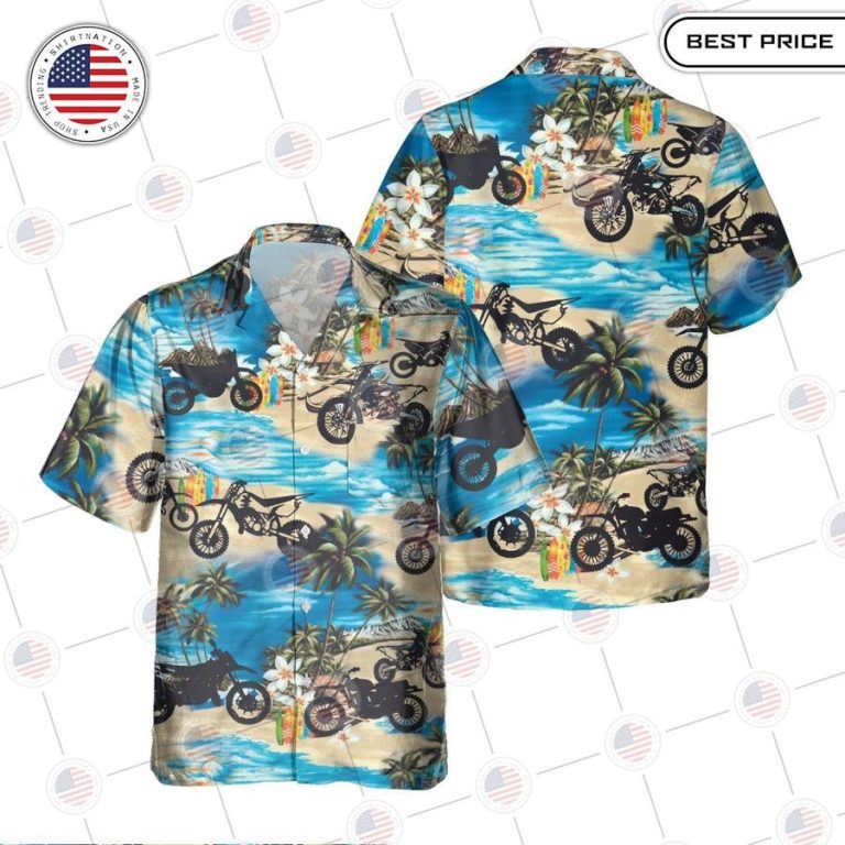 love dirt bikes beach summer hawaiian shirt 1 454