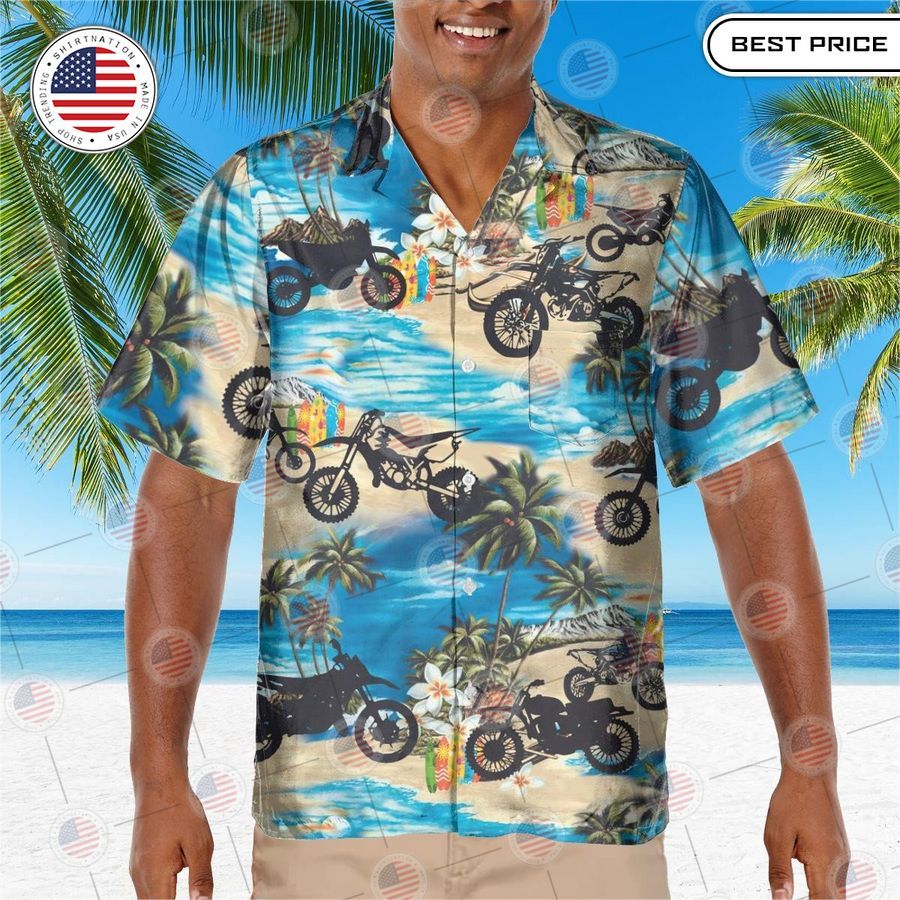 love dirt bikes beach summer hawaiian shirt 2 726