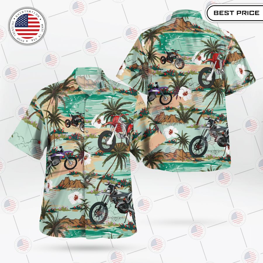 love dirt bikes summer hawaiian shirt 1 824