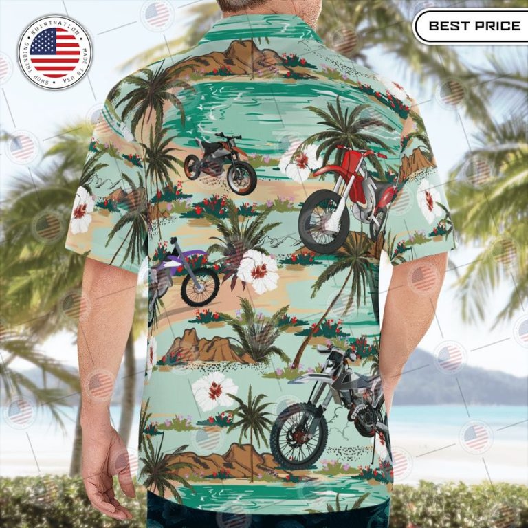 love dirt bikes summer hawaiian shirt 3 707