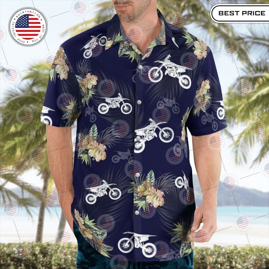 love dirt bikes tropical hawaiian shirt 2 535