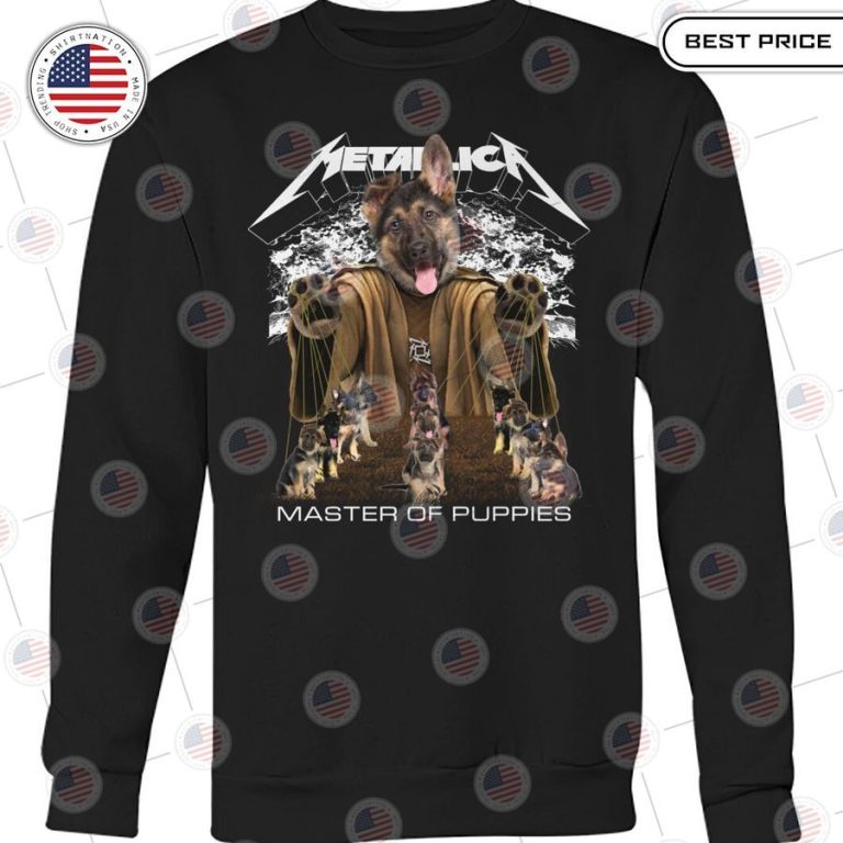 metallica german shepherd master of puppies shirt 3 588